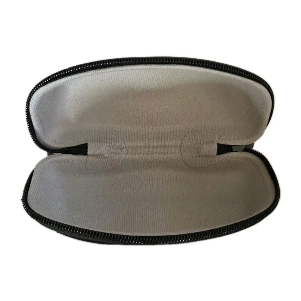 Vogue BLACK Semi-Hard‎ Zipper Case Only Eyeglasses Sunglasses Reading PreOwned